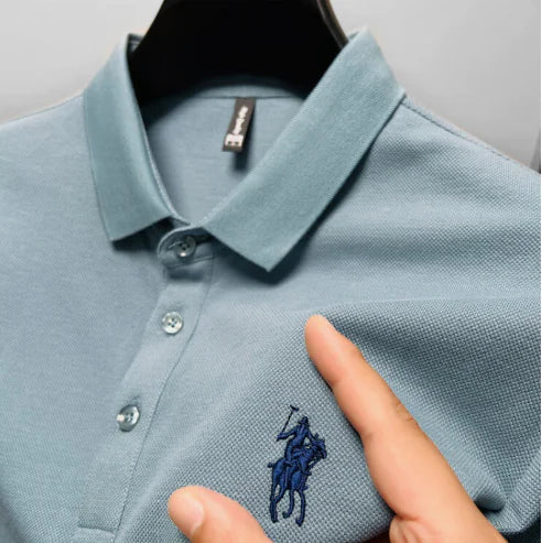 Price: $80CAD. Gevante Men's Short Sleeve Polo Shirt (One Piece)