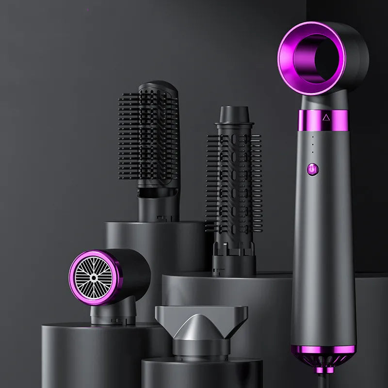 Price: $62CAD. Five-in-one Hair Dryer Automatic Curling Iron