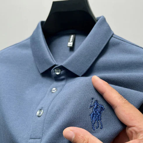 Price: $80CAD. Gevante Men's Short Sleeve Polo Shirt (One Piece)