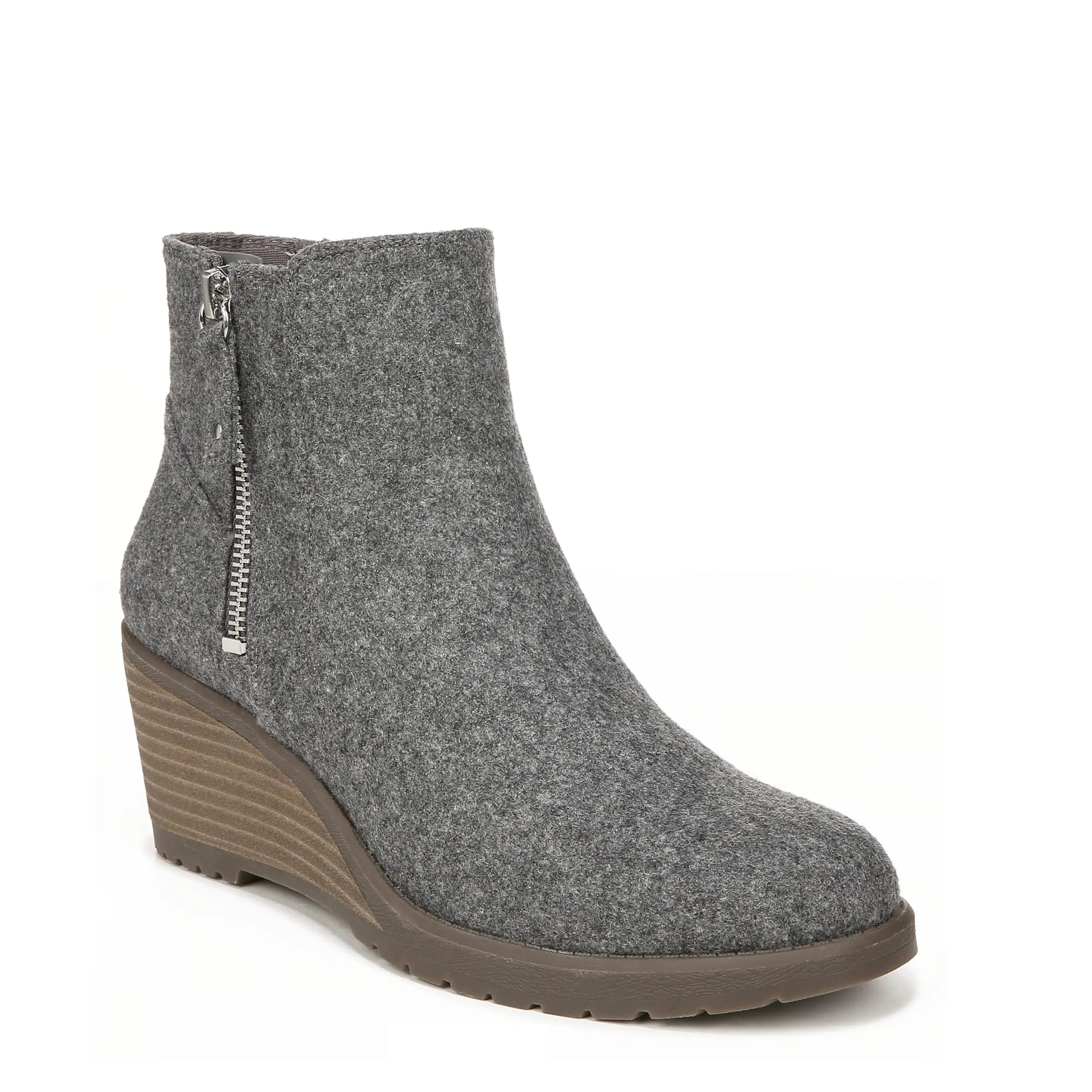 Price: $95CAD .  Dr. Scholls Shoes Womens Chloe Ankel Bootie Grey Fabric 9.5 W