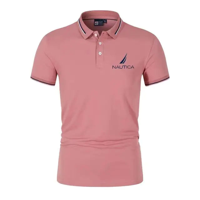 Price: $38CAD-$60CAD. Breathable Summer Business Casual Short Sleeve Polo Shirt