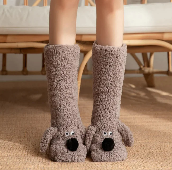 Price: $27.40 CAD. Women’s Plush Dog Socks