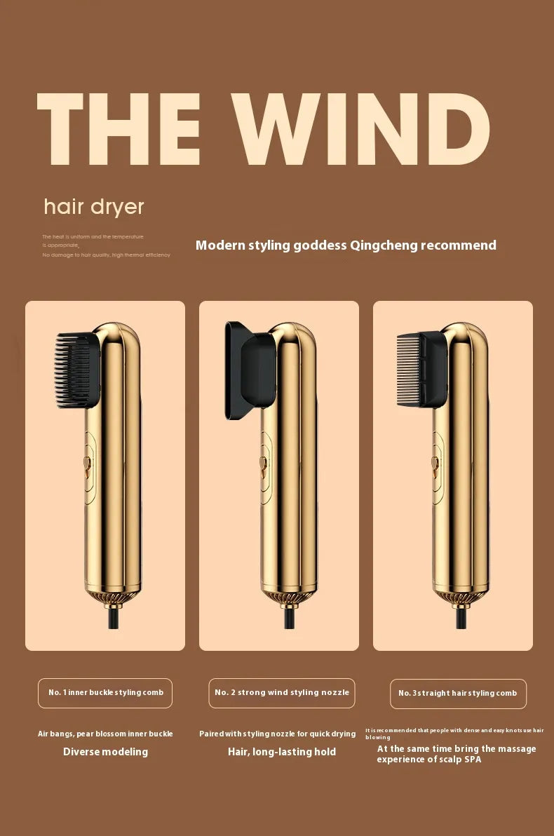 Price: $82CAD. Three-in-one Electric Hair Dryer Multi-functional Household