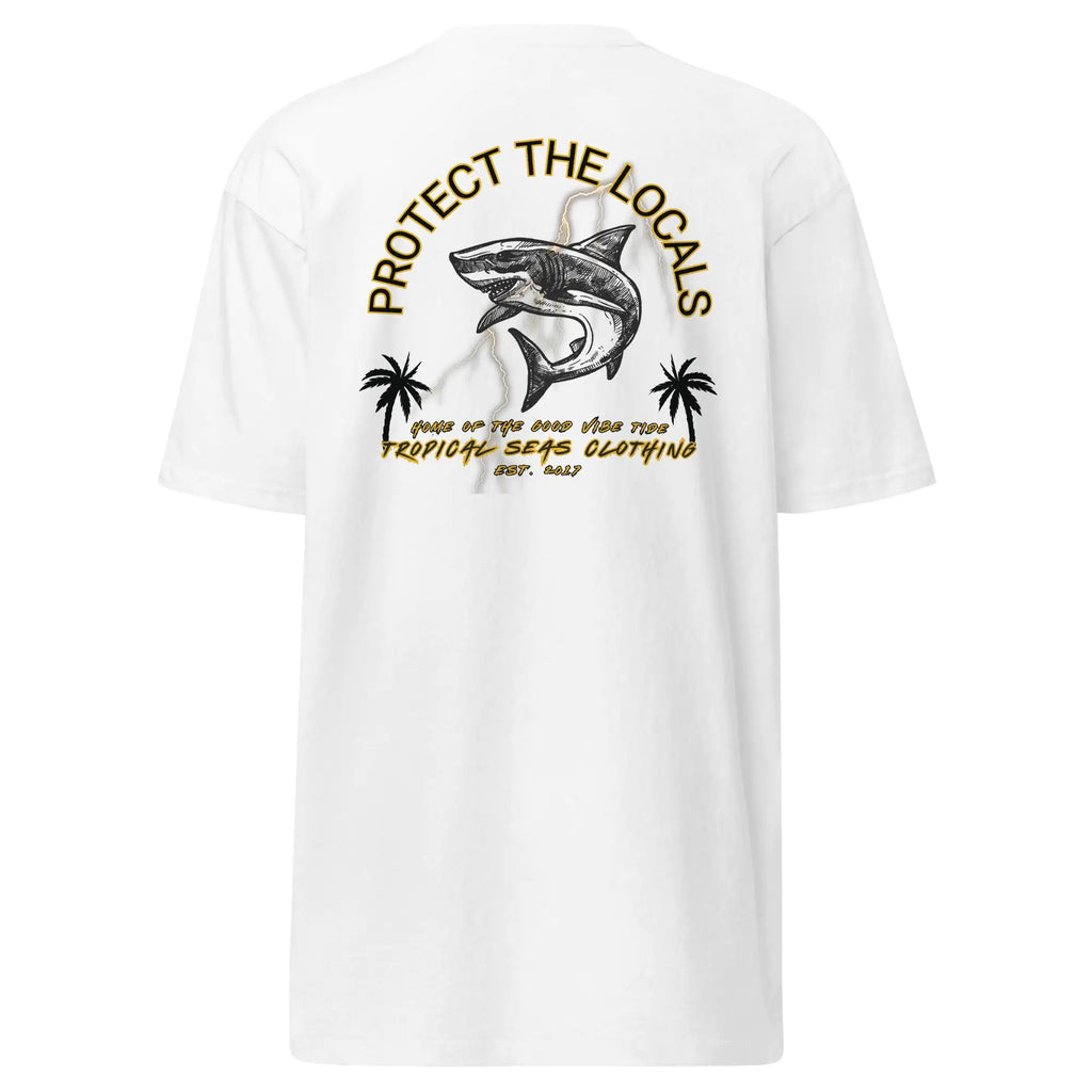 Price range: $65CAD - $95CAD. Men’s Premium Protect the Locals Heavyweight T-shirt