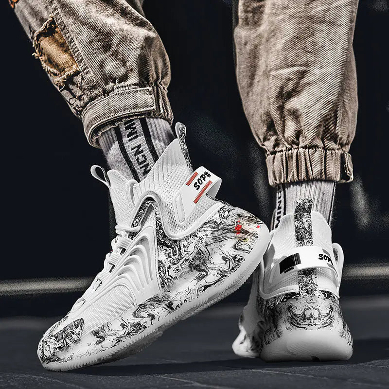 Price: $176.80CAD. Men's High-Top Basketball Shoes AJ1 Air Force One