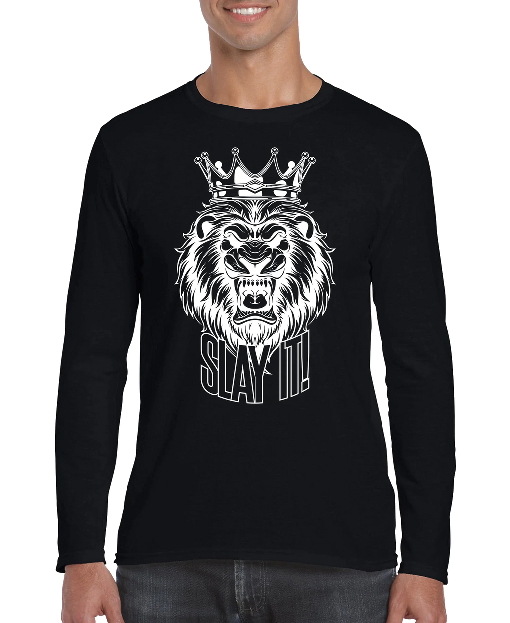 Price range: $89CAD - $124CAD. Slay It Men’s Long Sleeve Shirt
