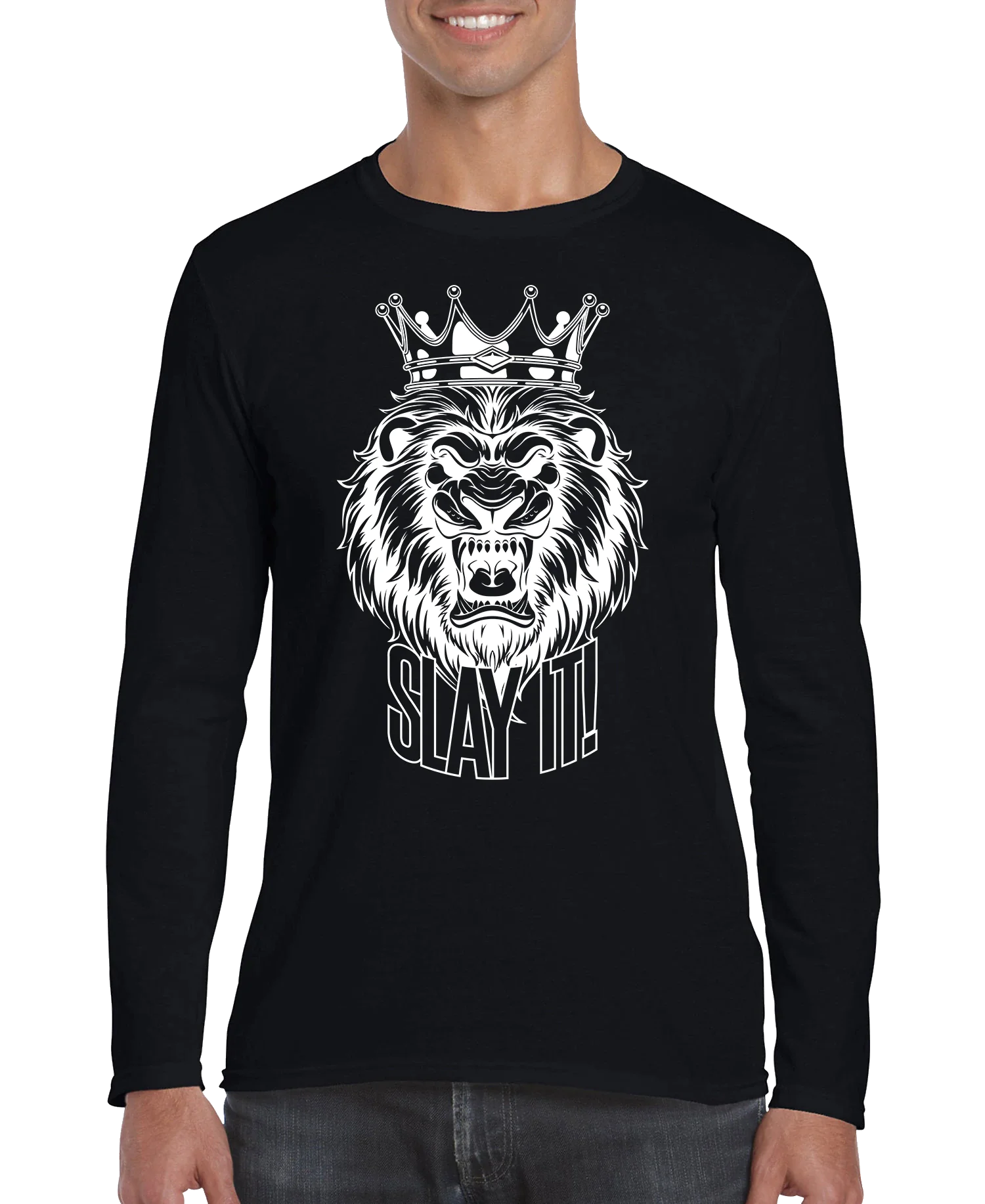 Price range: $89CAD - $124CAD. Slay It Men’s Long Sleeve Shirt
