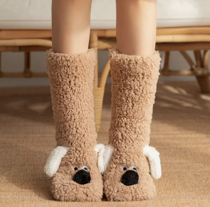 Price: $27.40 CAD. Women’s Plush Dog Socks