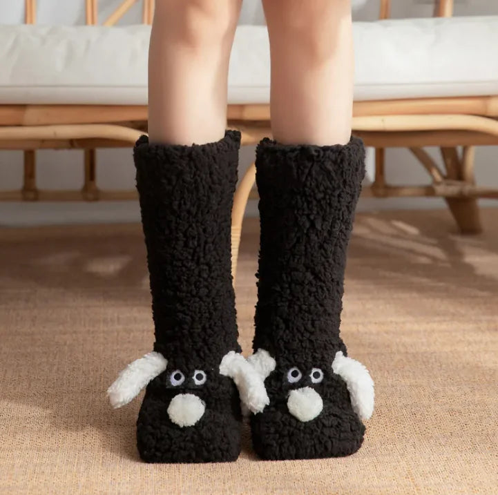 Price: $27.40 CAD. Women’s Plush Dog Socks