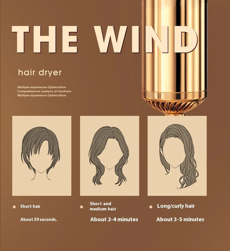 Price: $82CAD. Three-in-one Electric Hair Dryer Multi-functional Household