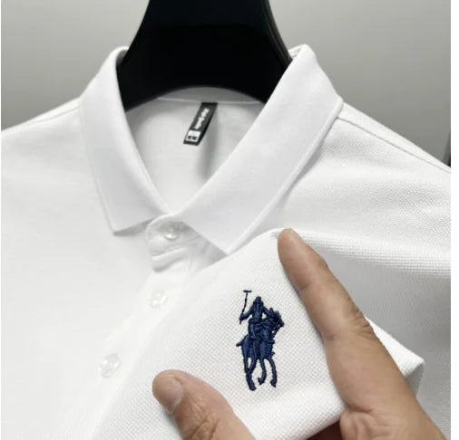 Price: $80CAD. Gevante Men's Short Sleeve Polo Shirt (One Piece)