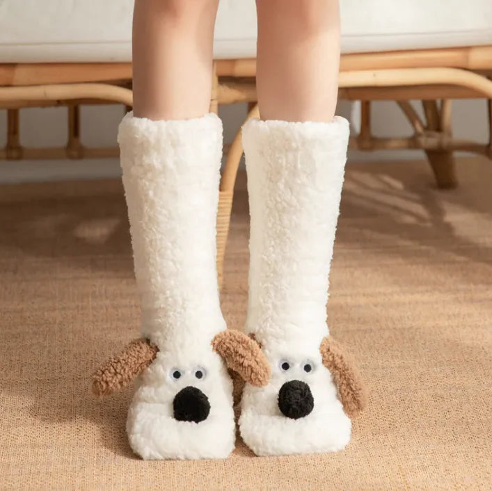 Price: $27.40 CAD. Women’s Plush Dog Socks
