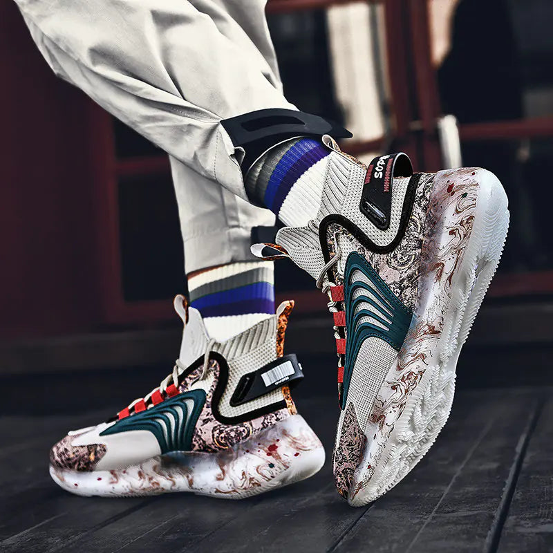 Price: $176.80CAD. Men's High-Top Basketball Shoes AJ1 Air Force One