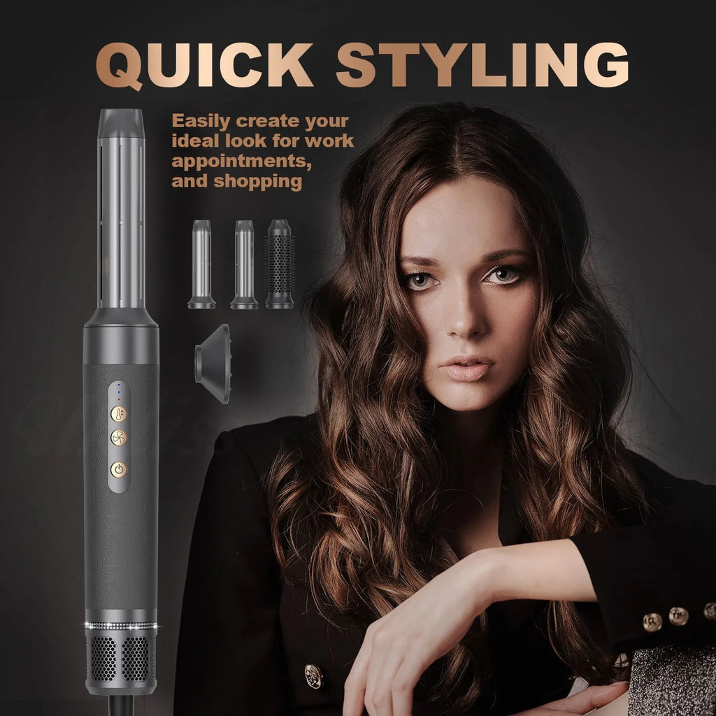 Price range: $137CAD-$150CAD. 7-in-1 High-Speed Hair Dryer & Straightening Comb